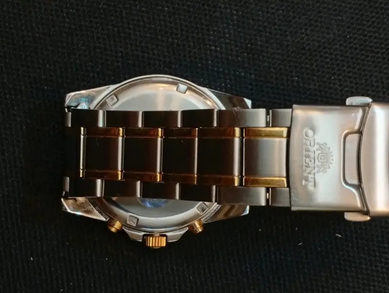 Reloj Orient cronógrafo acero inoxidable - 5