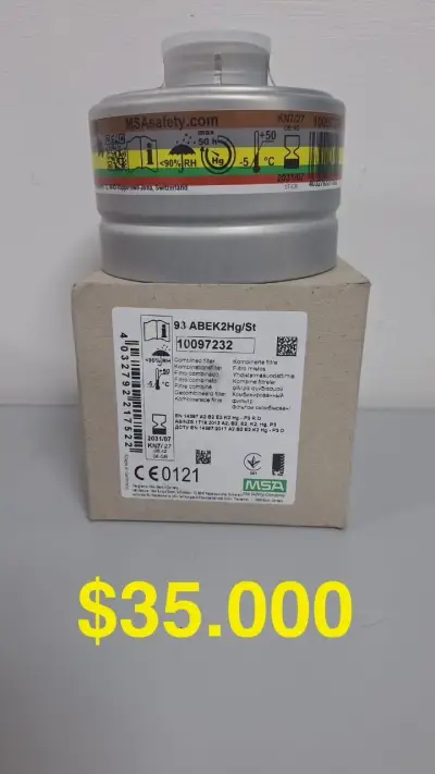 Filtro combinado MSA ABEK2Hg/St - miniatura 1