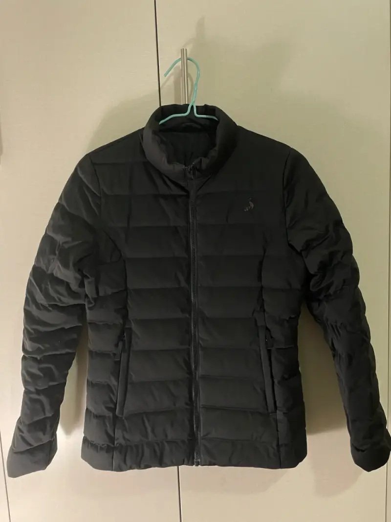 Chaqueta pluma 800 - negra para invierno - 1