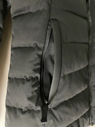 Chaqueta pluma 800 - negra para invierno - miniatura 5