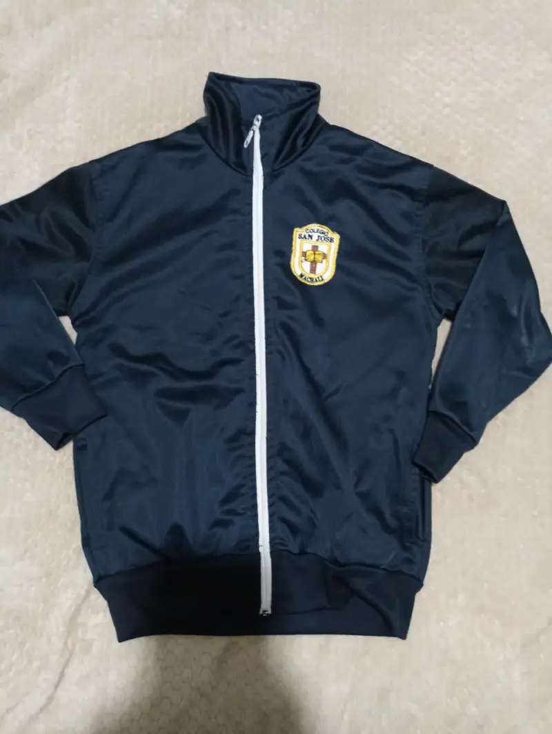 Chaqueta deportiva escolar azul marino - 1
