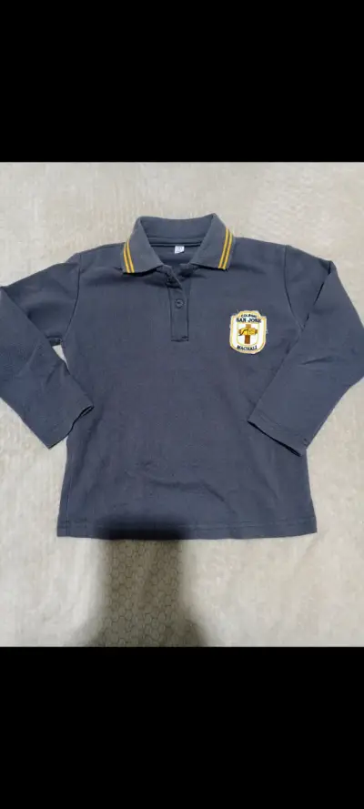 Polera escolar gris Colegio San José - miniatura 1