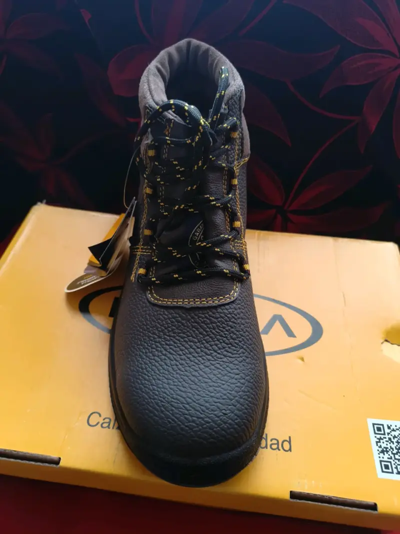 Botas de seguridad negras con refuerzo - 2