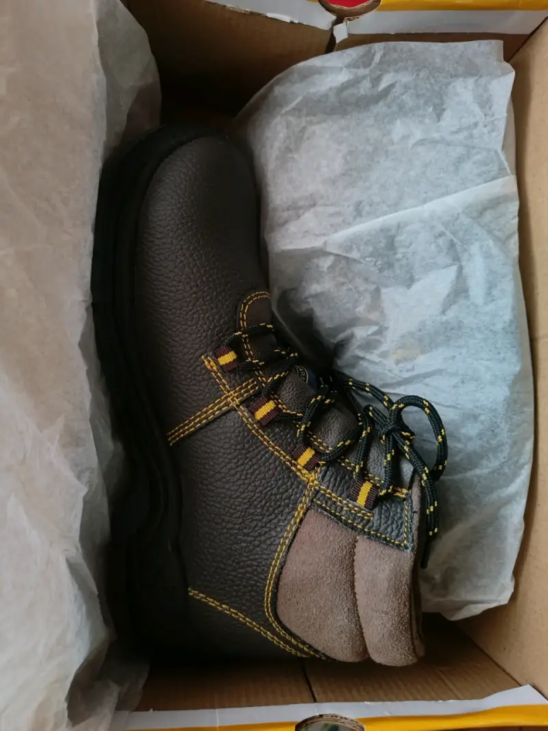 Botas de seguridad negras con refuerzo - 6