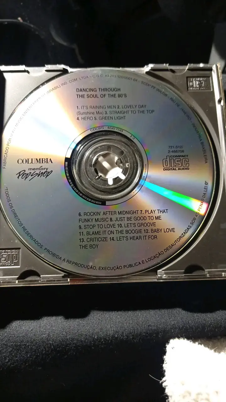 CD The Soul of the 80's compilación - 2