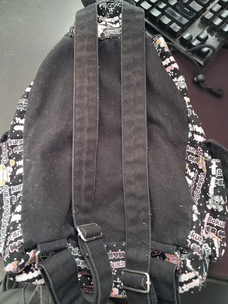Mochila negra con diseño Bokura Chopper - 3