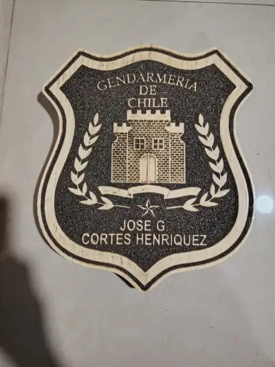 Escudo decorativo Gendarmería de Chile - miniatura 2