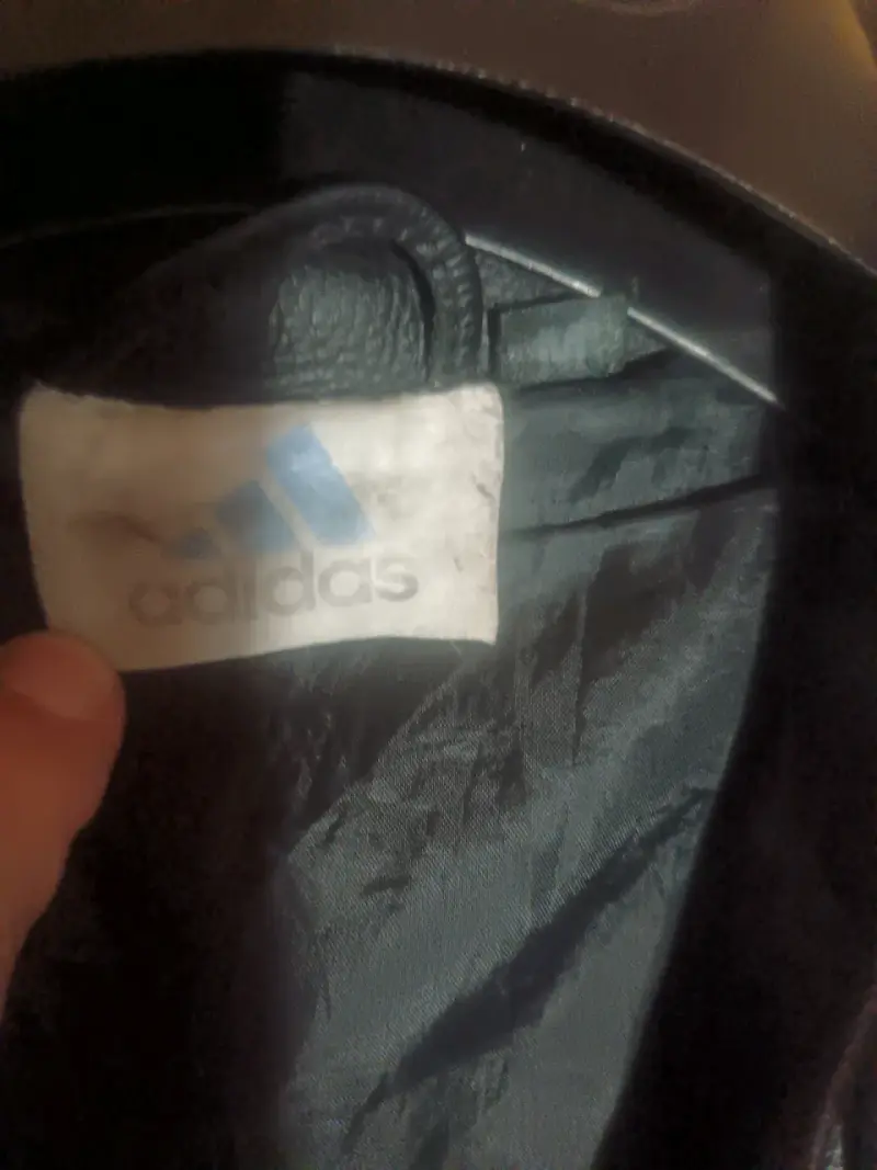 Abrigo de cuero negro para hombre - 3