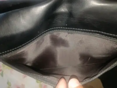 Bolso bandolera Gucci negro con detalle verde y rojo - miniatura 4