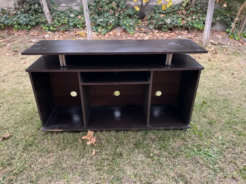 Rack de TV negro