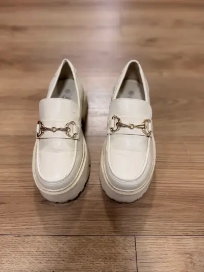 Mocasines blancos mujer talla 37 - miniatura 2