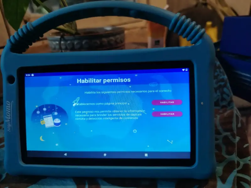 Tablet SoyMomo 7'' 16GB azul con funda - 3