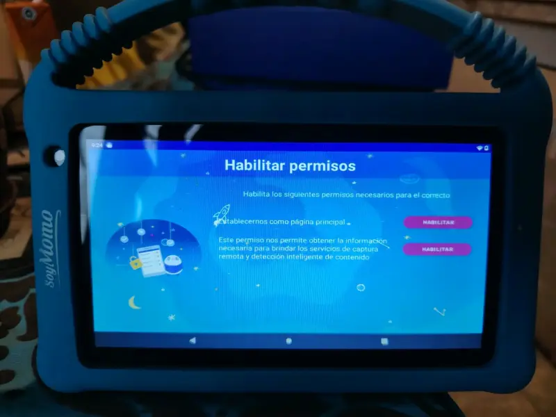 Tablet SoyMomo 7'' 16GB azul con funda - 6