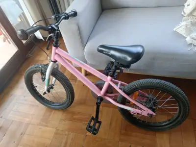 Bicicleta infantil Hiland rosa AX160 - miniatura 2