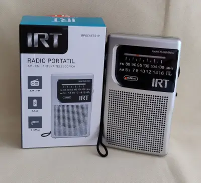 ✅RadioAM-FM Portatil a Pilas Nueva¡¡ Incluye Pilas - miniatura 2