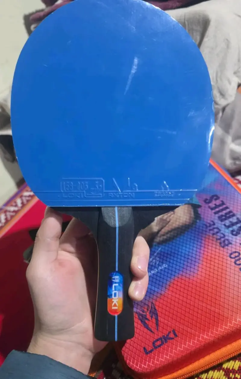 Loki K5000 2 paletas de ping pong mas bolso - 1