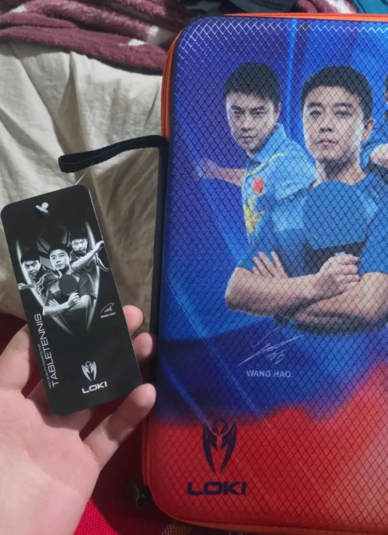 Loki K5000 2 paletas de ping pong mas bolso - 3
