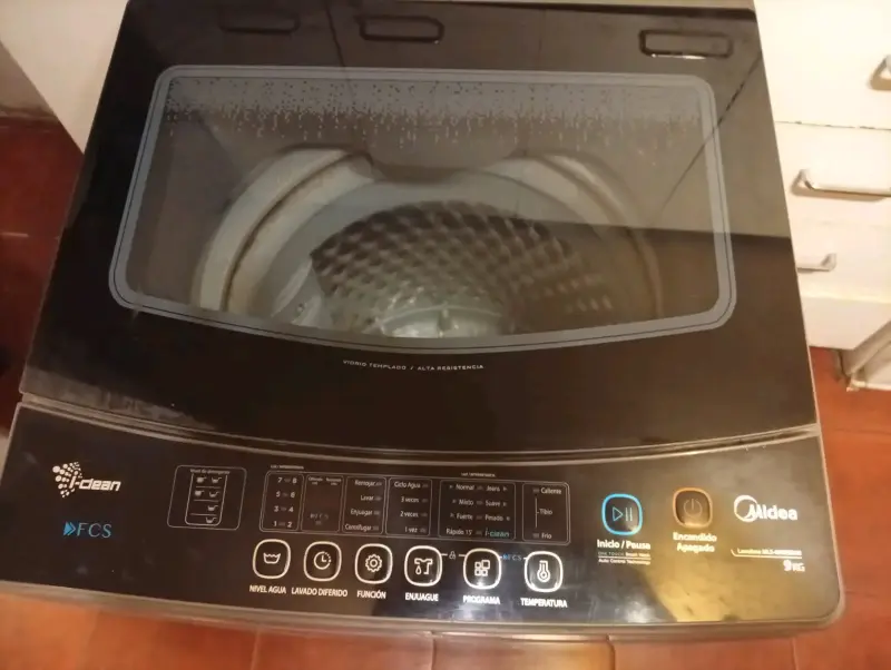 Lavadora Midea 9kg carga superior - 1