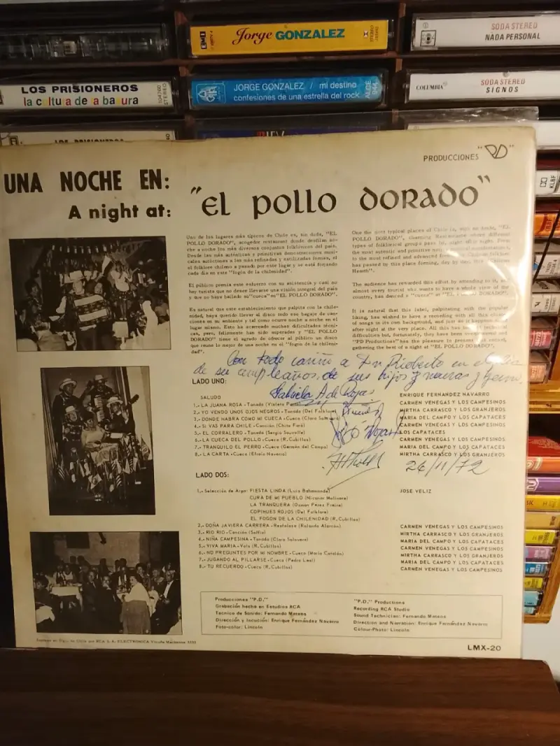 Vinilo Una Noche en el Pollo Dorado - 5