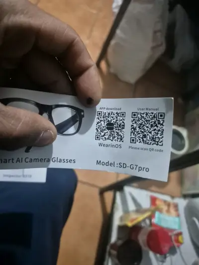 Gafas inteligentes con cámara AI WearinOS - miniatura 1