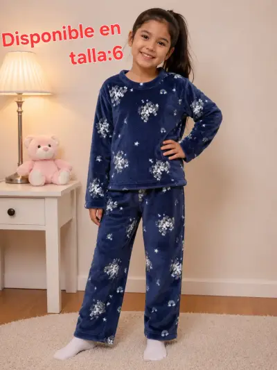 Pijama infantil de plush, para niños y 👧 👦✅️✅️ - miniatura 1