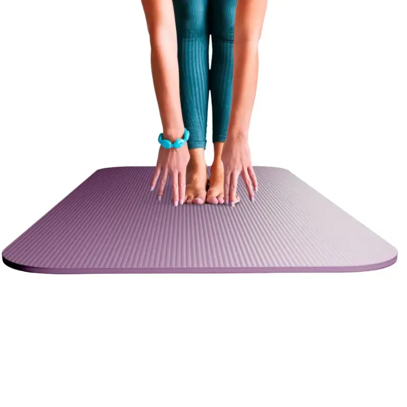 Colchoneta de yoga antideslizante morada - 1