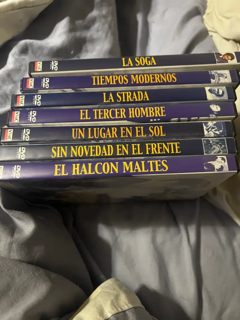 Colección de películas clásicas en DVD