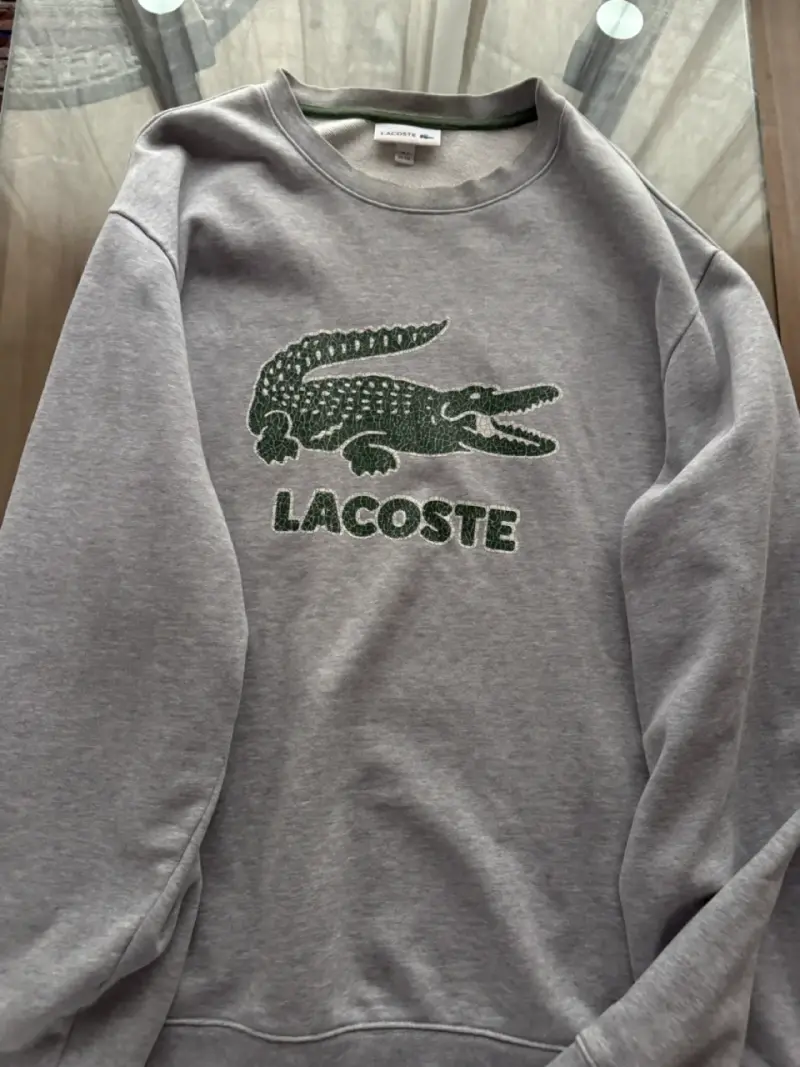 Polerón gris Lacoste XXL - 1