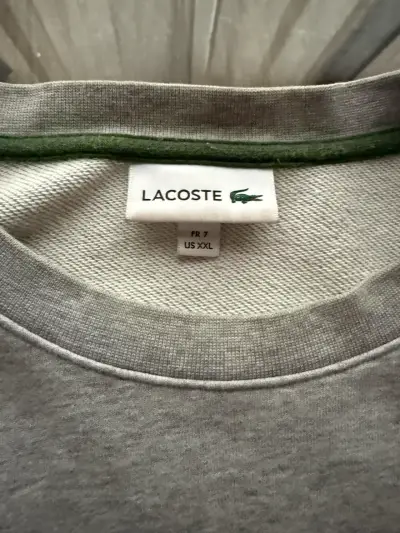 Polerón gris Lacoste XXL - miniatura 2