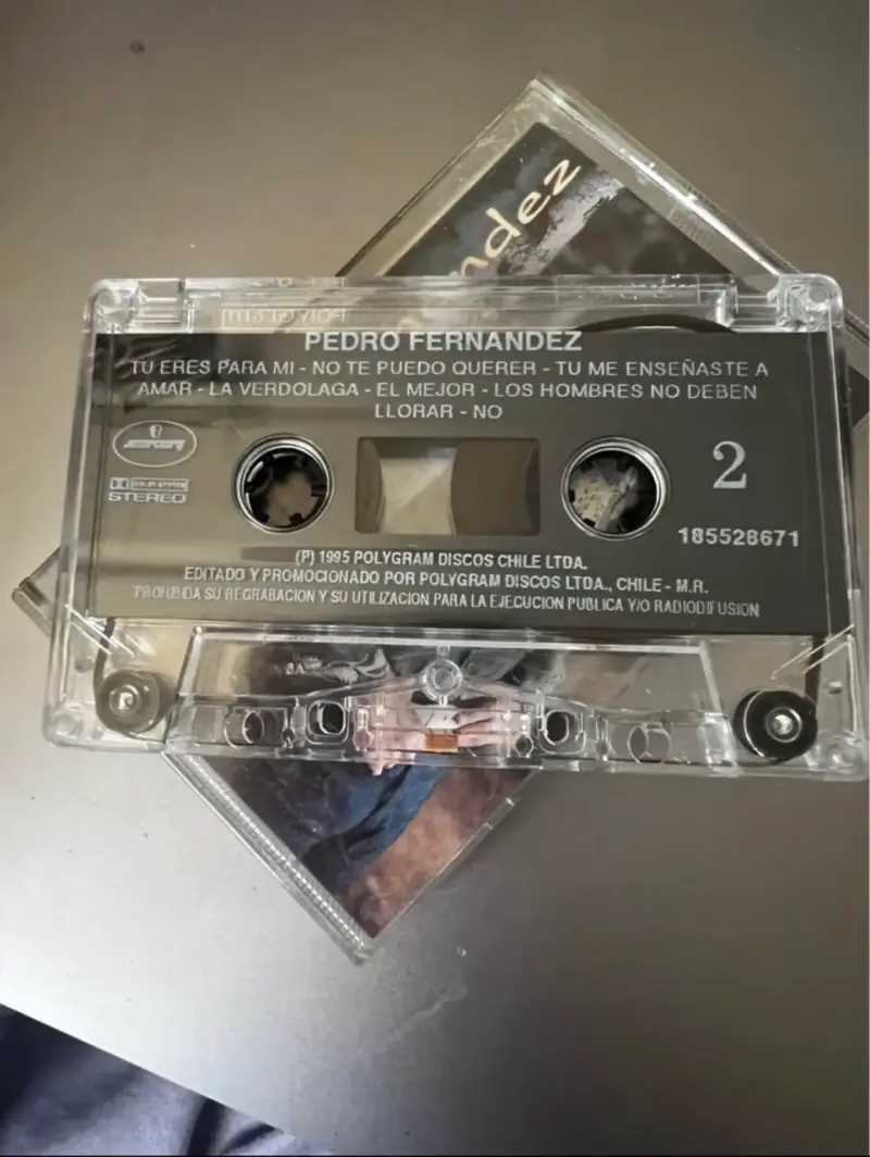 Cassette de Pedro Fernández - 2