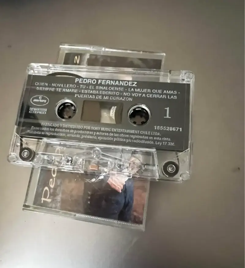 Cassette de Pedro Fernández - 3