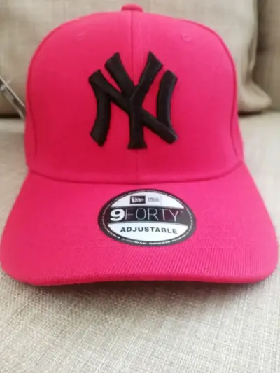 Gorra New Era 9FORTY ajustable burdeos - miniatura 2