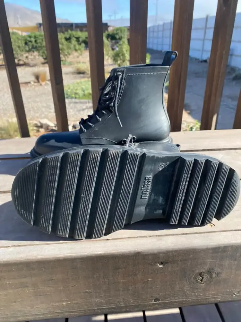 Botas estil combat boot Melissa 38 - 4