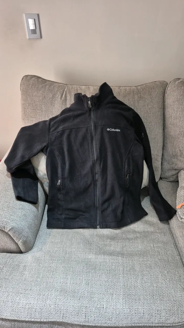 Chaqueta polar Columbia negra para mujer - 1