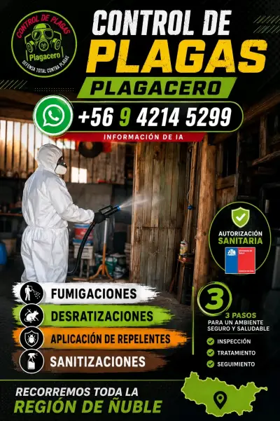 Servicio de control de plagas en Ñuble - miniatura 1