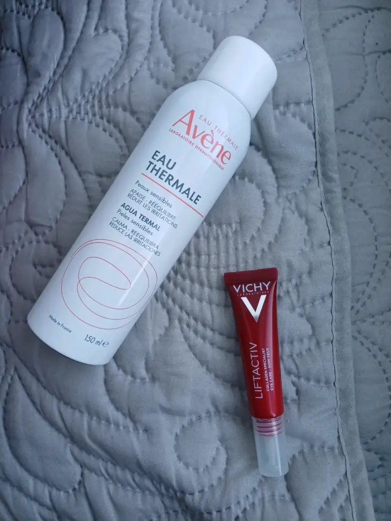 Set de cuidado facial Avène y Vichy