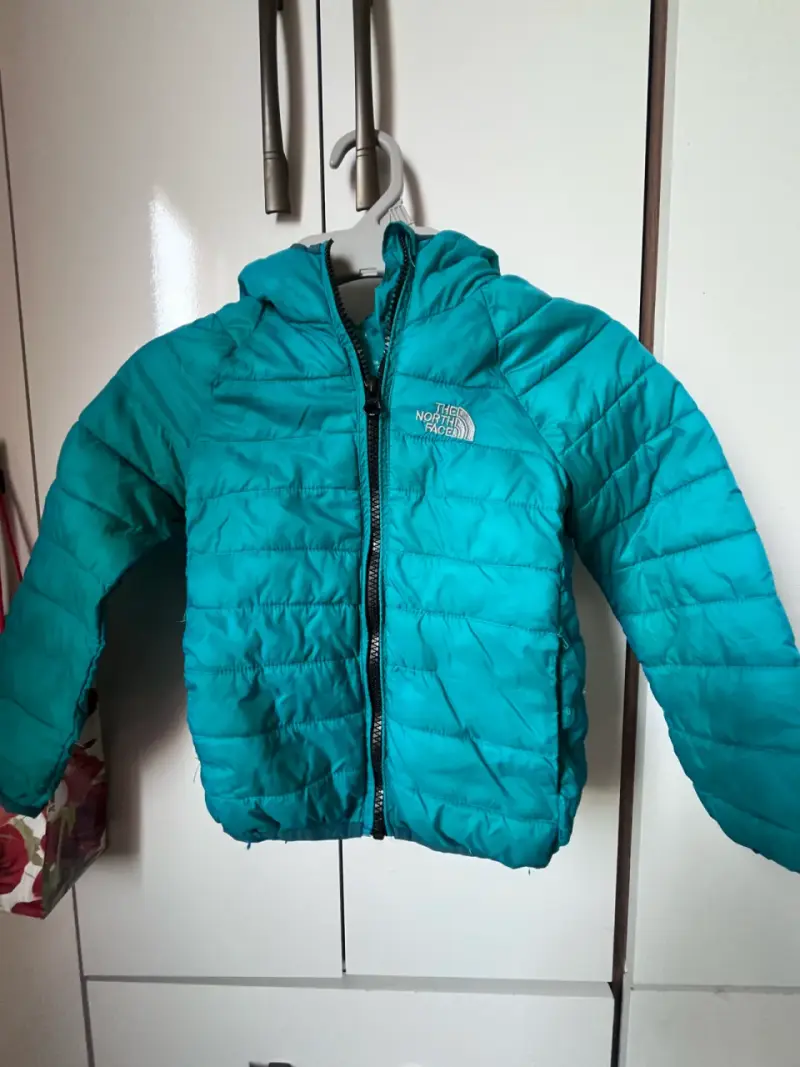Chaqueta infantil The North Face turquesa - 1