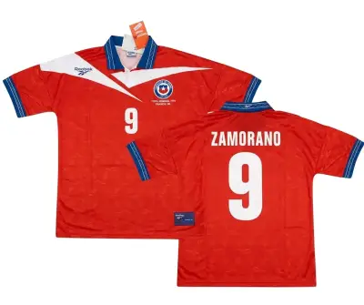Camiseta Reebok Chile Zamorano 9 - miniatura 1