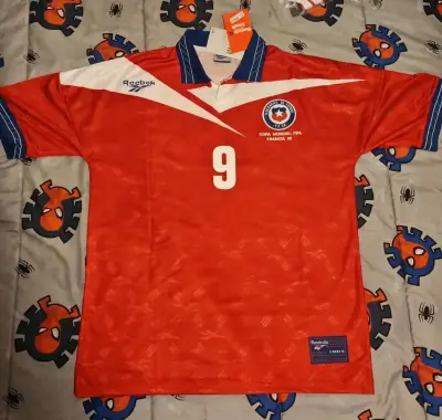 Camiseta Reebok Chile Zamorano 9 - miniatura 2