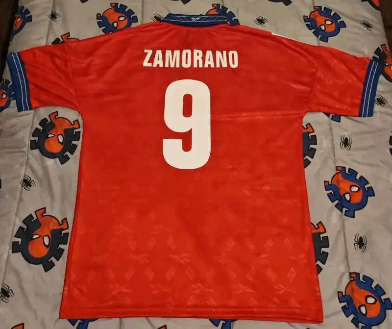 Camiseta Reebok Chile Zamorano 9 - 3