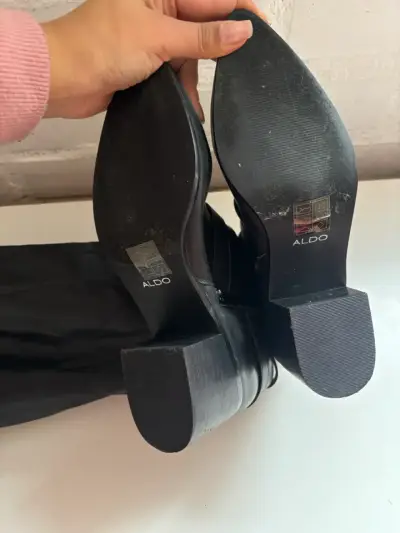Botas negras Aldo con hebillas - miniatura 4