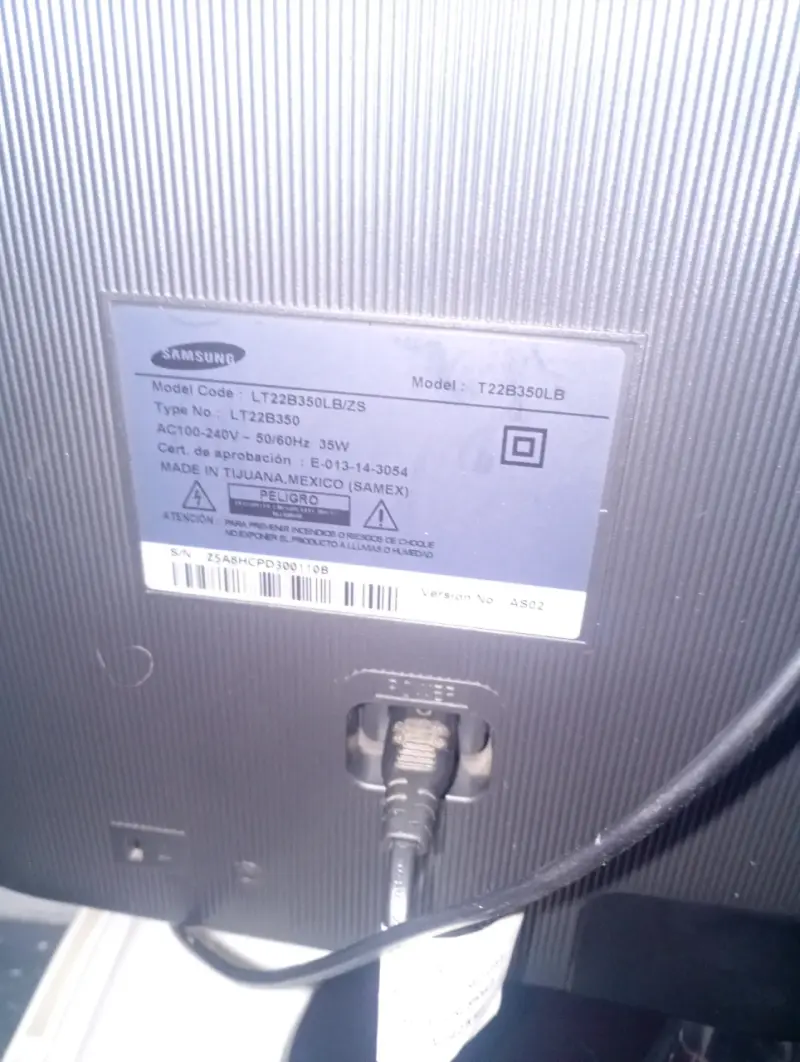 Televisor Samsung 22 pulgadas HD - 5
