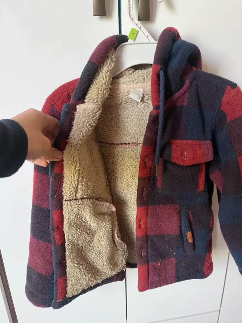 Chaqueta cuadros para niños - 2