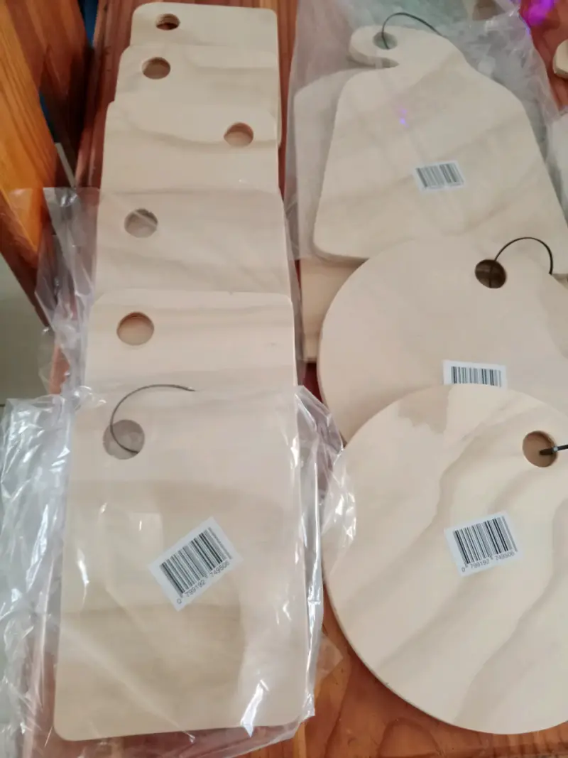 Set de tablas de madera para cortar - 1