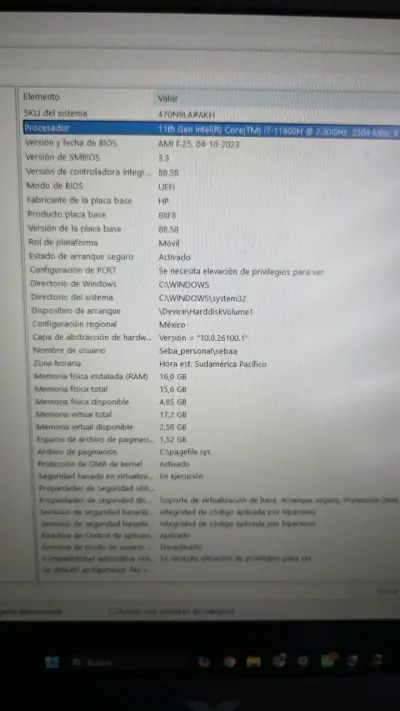 Laptop HP Victus Intel Core i7 16.1'' con RTX 3060 - miniatura 5