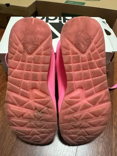 Zapatillas deportivas Skechers rosas para mujer - miniatura 3