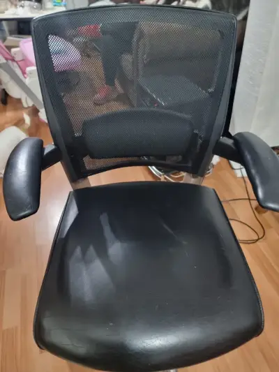 Silla de oficina ergonómica negra merryfair - miniatura 1