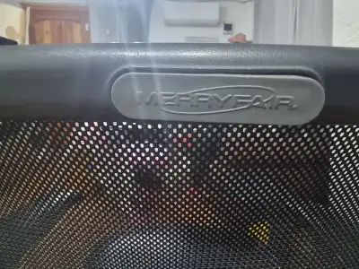 Silla de oficina ergonómica negra merryfair - miniatura 2