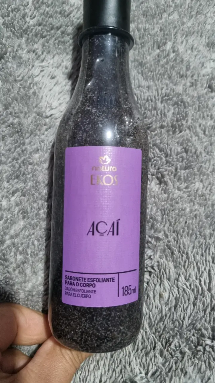 Jabón exfoliante Natura Ekos Açaí 185ml