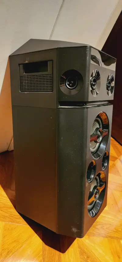 Parlante torre PANASONIC, Bluetooth,  Karaoke - miniatura 3